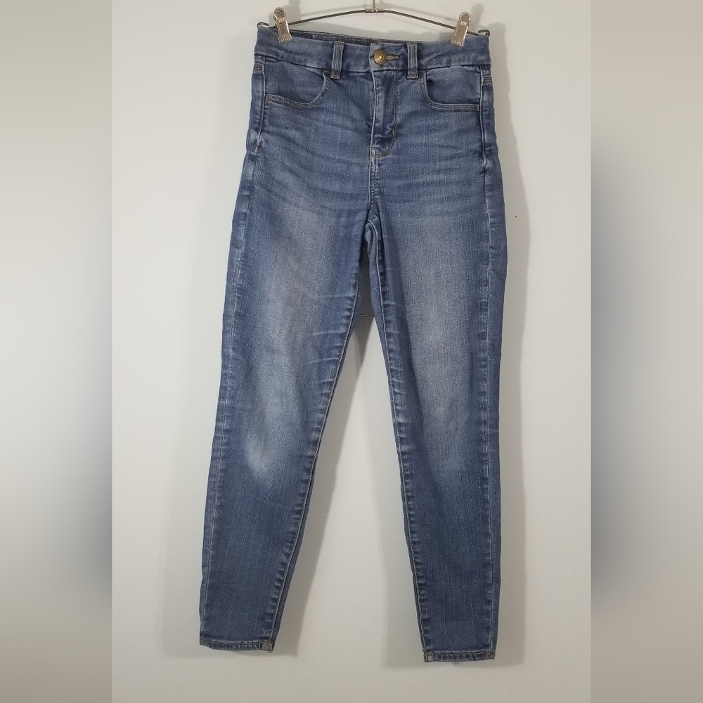American Eagle Curvy Hi-Rise Jegging Next Level Stretch. Size 2 Short.